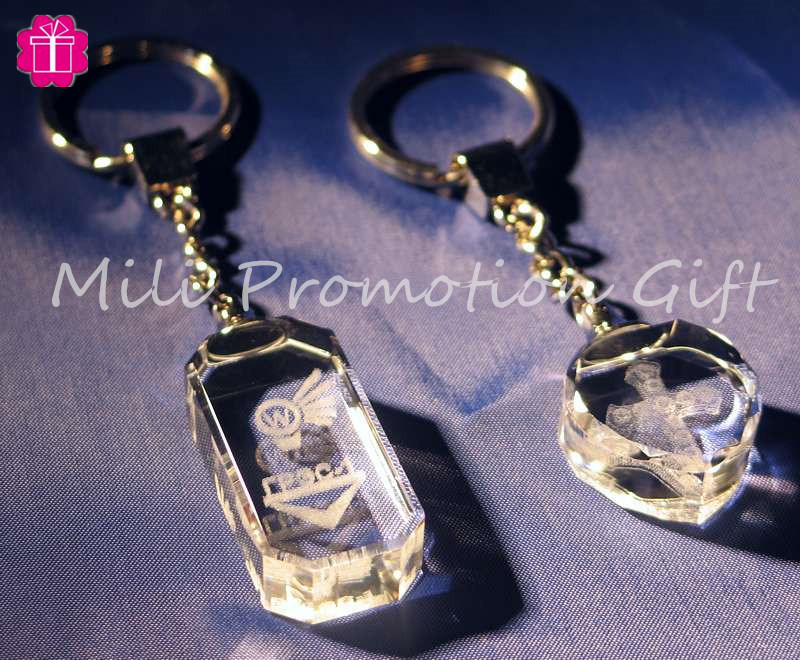 3D Luxury Figure New Fashion Rhinestone Crystal Keychain