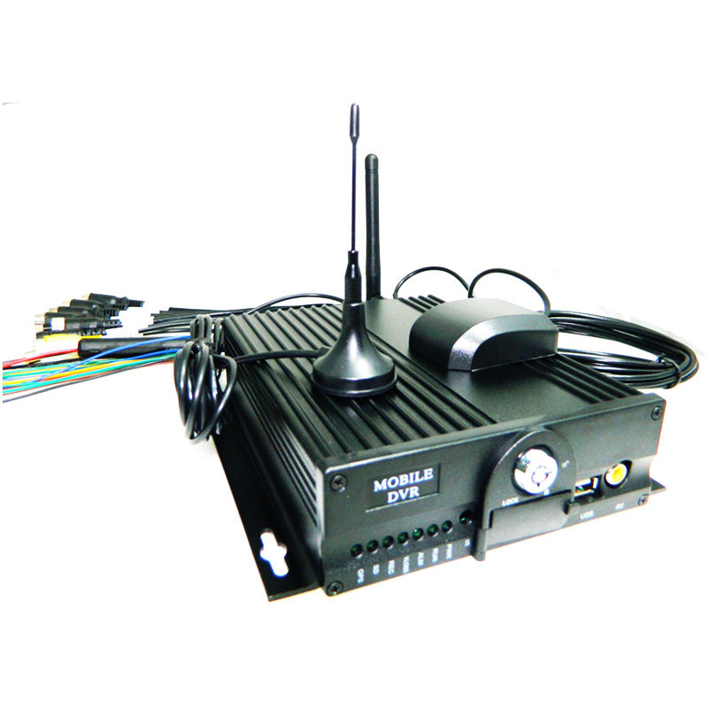 4CH SD Card Vehicle Mobile DVR with GPS 3G 4G