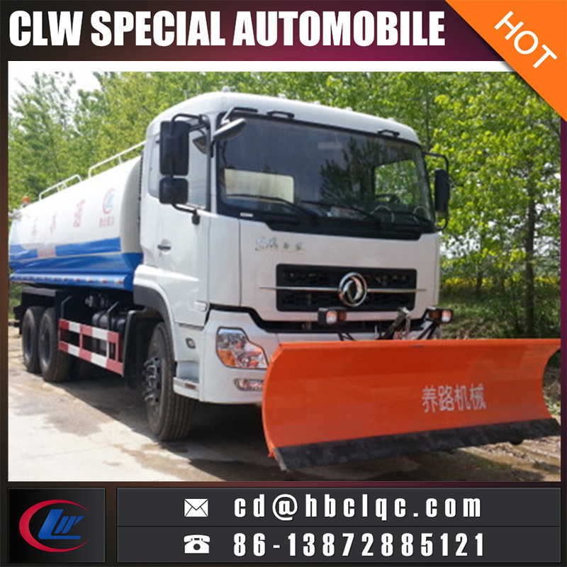 China New Dongfeng 9m3 Snow Mover Water Pump Tanker Truck