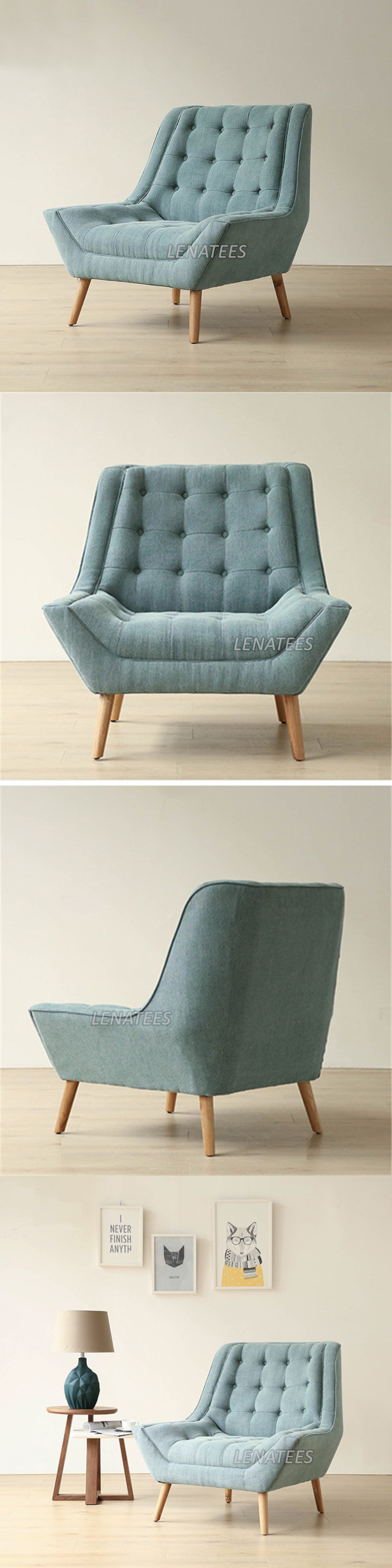 DC1018 European Furniture Living Room Chair Lounge Chair