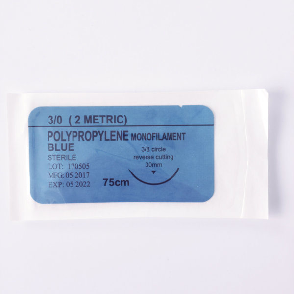 Non-Absorbable Surgical Suture Polypropylene Monofilament PP