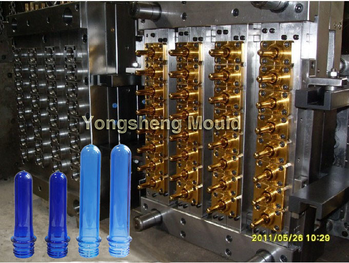 48 Cavity Plastic Injection Needle Velve Pet Preform Mould (YS825)