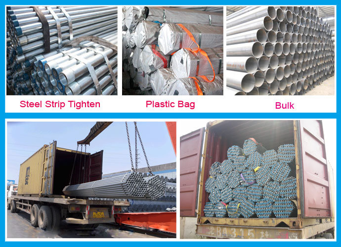 Welded Hot Dipped Galvanised Round Steel Pipe for Scaffolding