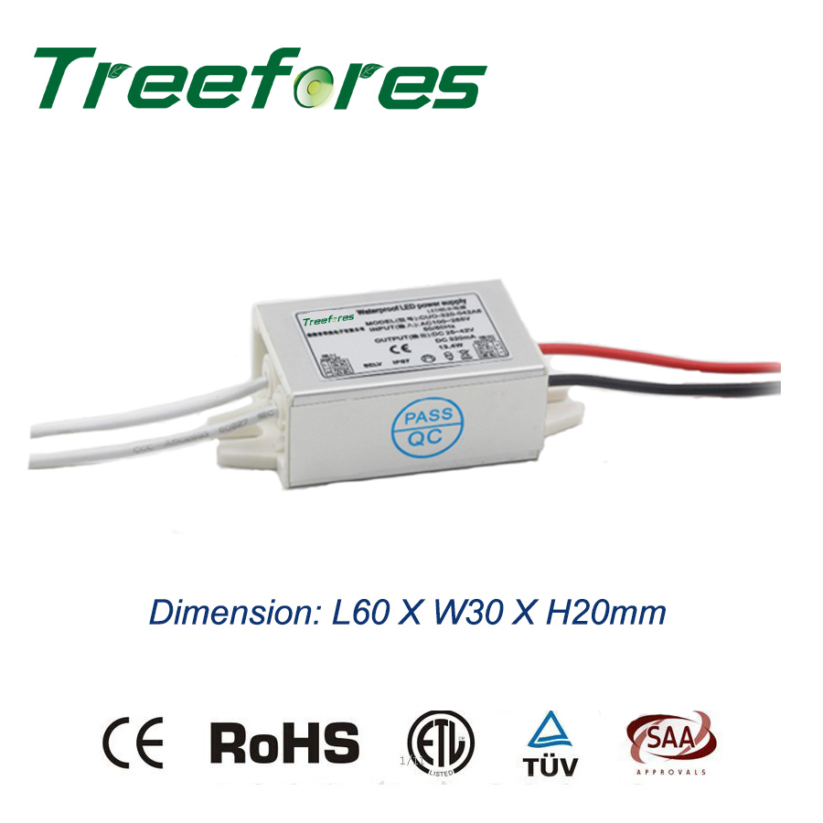 IP67 20W LED Transformer 12V 24V Switching Power Supply for Strip Light