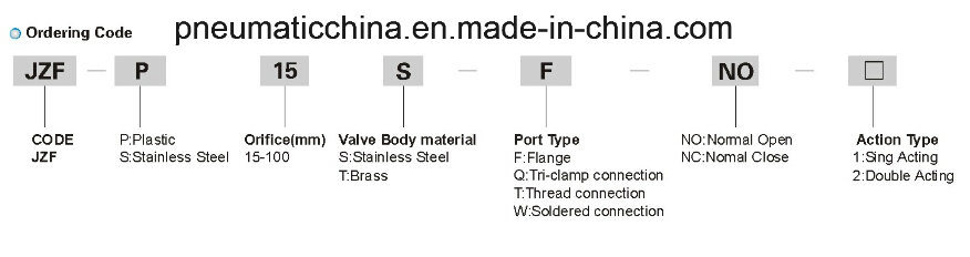 Pneumatic Angle Seat Valve with Flange From China Pneumission