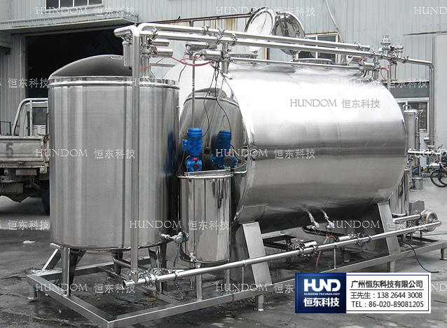 CIP Online Cleaning System Liquid Sterilizer for Food Industry