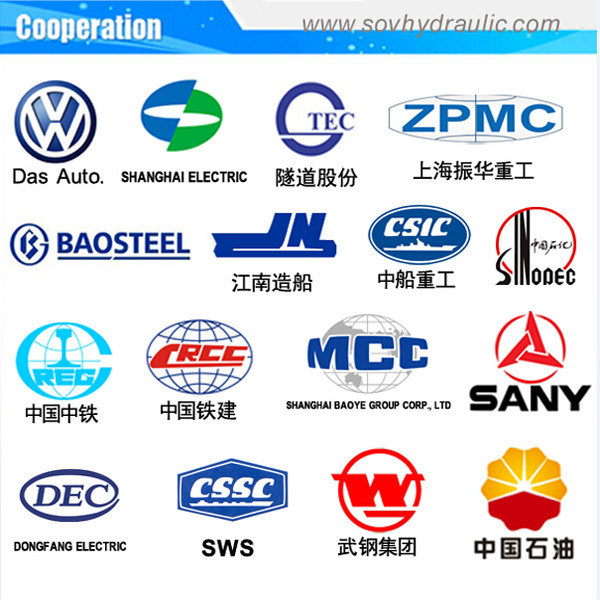 CLP-Series Pancake Lock Nut Hydraulic Cylinder (SV17Y)