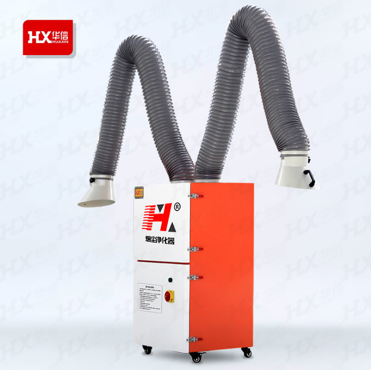 Welding Fumes Collector Soldering Dust Collection Welding Fume Extrction Air Purifier Two Filter with Ce