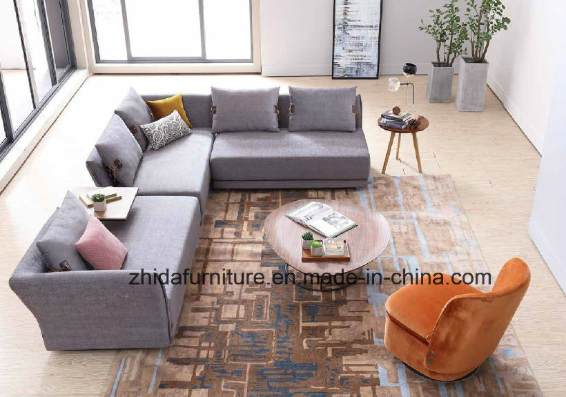 Hot Seller New Design Simple Nordic Fabric Sofa