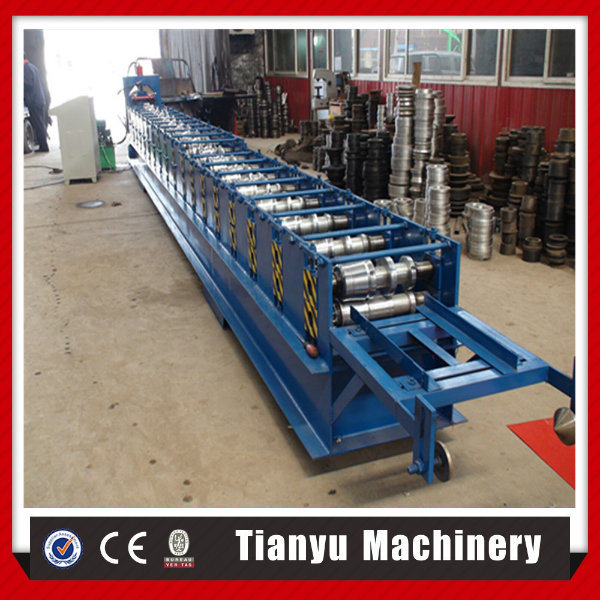 Aluminum Downspout Rain Gutter Downpipe Cold Roll Forming Machine