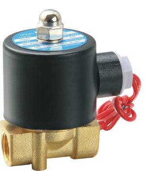 1/4 Solenoid Valve 12V DC Brass Electric Air Water Gas Diesel Normally Closed NPT