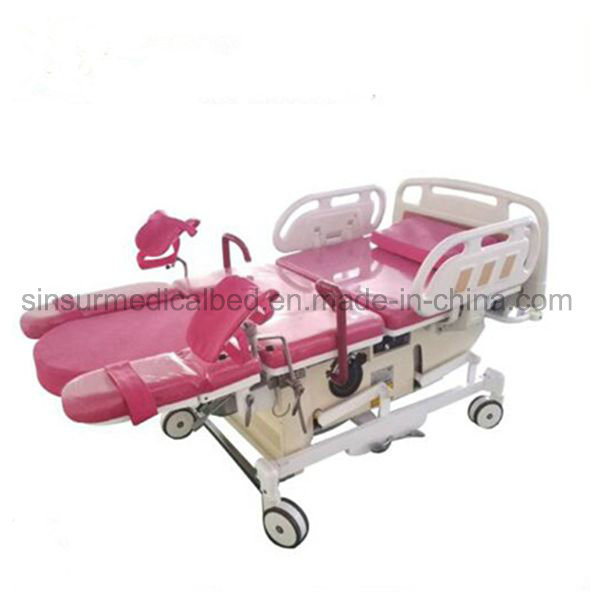 Surgical Instrument Electric Multi-Purpose Gynecological Luxury Hospital Delivery Bed