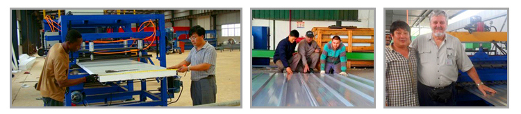 Sand Blasting Machines Stone Coated Metal Roof Tile Making Machines