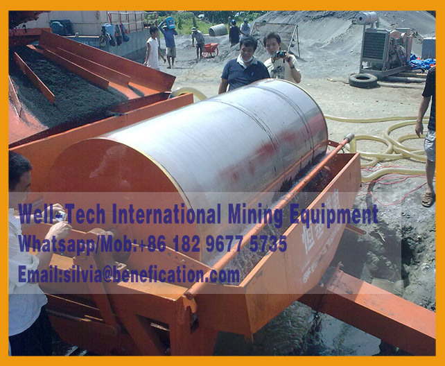 Wet Drum Magnetic Separator with Strong Intensity