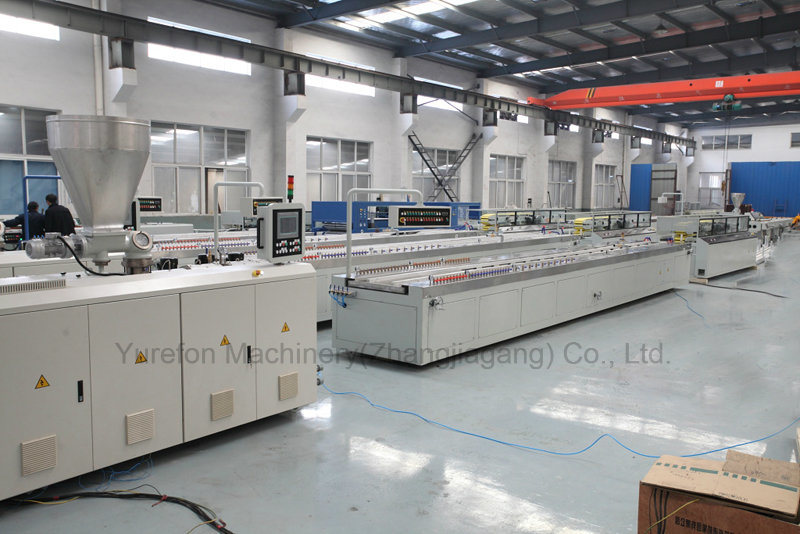 Plastic Profile Board PVC Ceiling Wall Panel Extruder Extrusion Making Machine