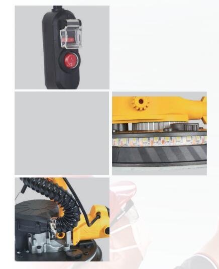 800W Drywall Sander Drywall Vacuum Adjustable Electric Variable Speed