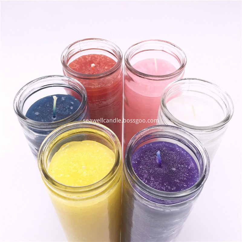Stock 7 Day Church Candle Stock 7 Day Church Candle