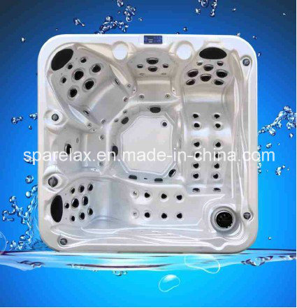 Best-Selling Lucite Acrylic with Stainless Steel Frame Hot Tub (S520)