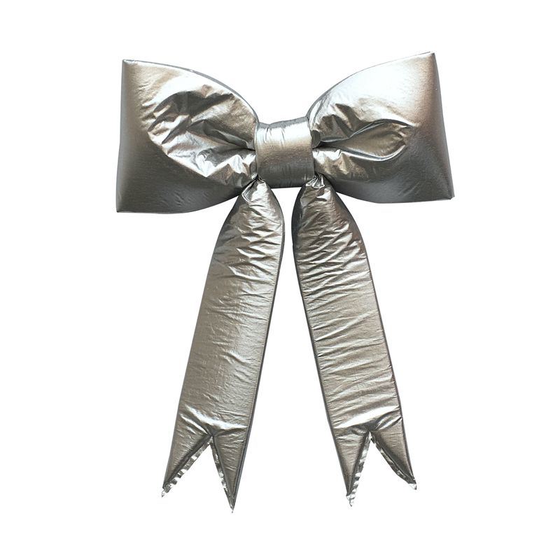 Handmade Gold Non-Woven Bowknot for Christmas Decoration