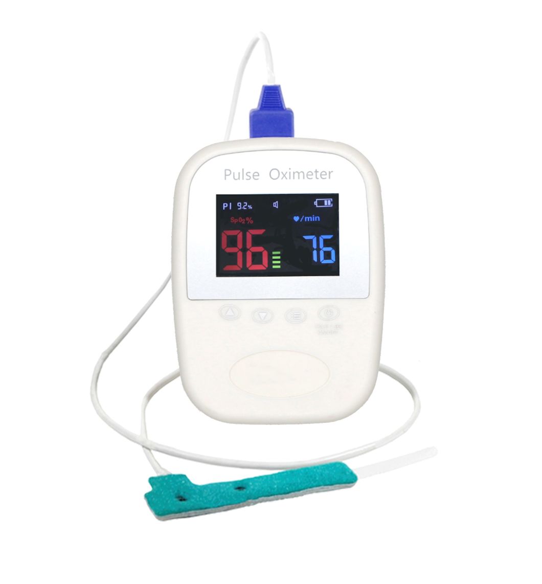 Palm Shape Fingertip Pulse Oximeter with Ce, FDA Approved