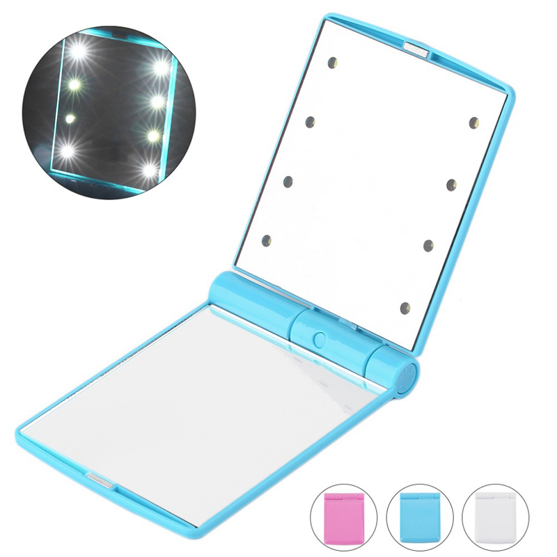 Portable Mirror with LED Light / LED Light Makeup Mirror