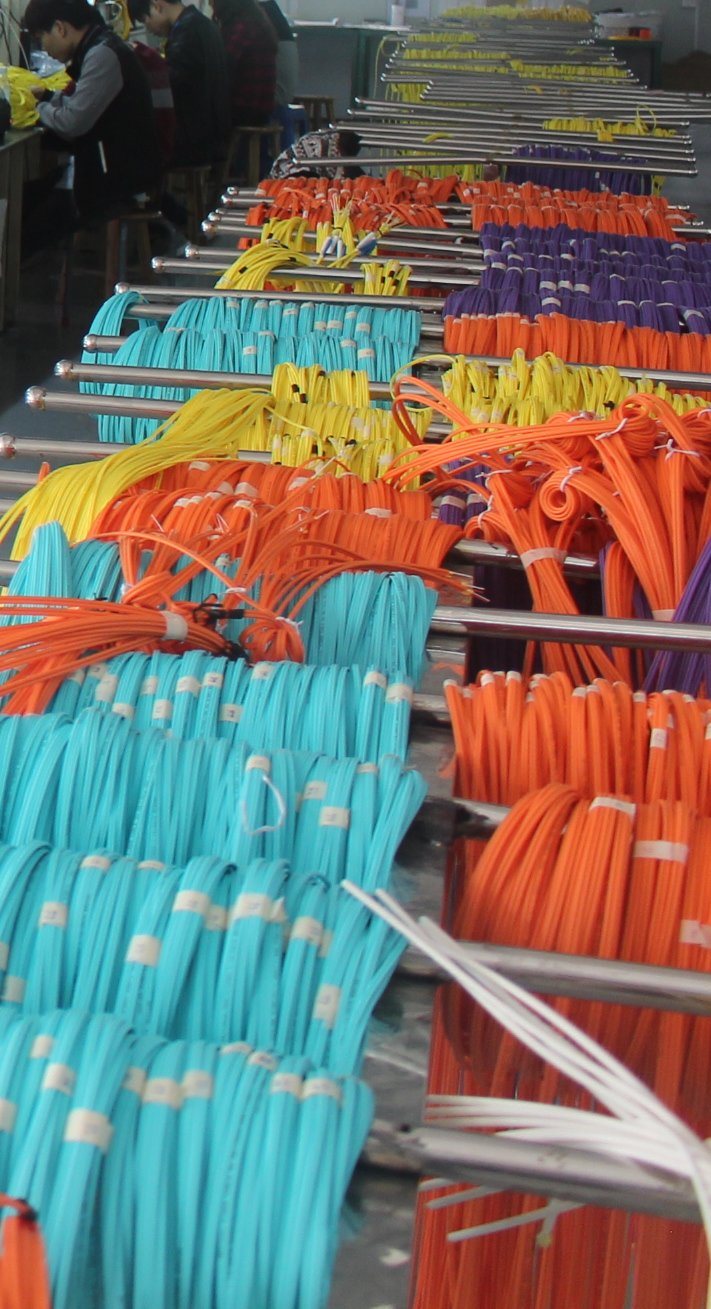 Single Mode Multi-Mode Simplex Duplex Fiber Optic Patch Cord Cable