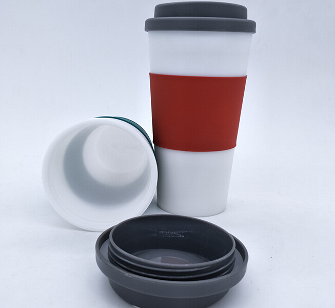 Hot Selling Double Wall Plastic Coffee Cup