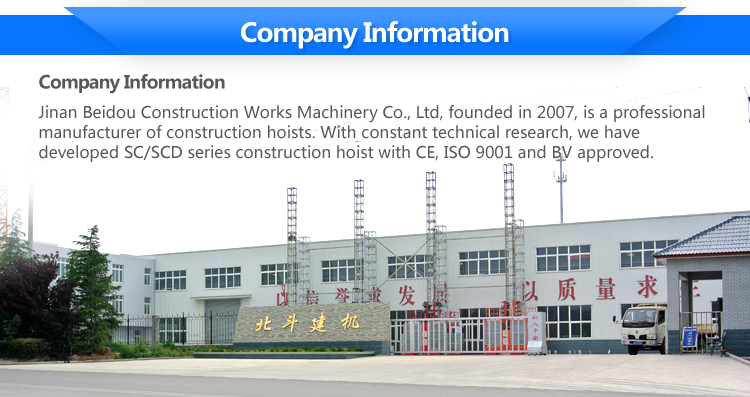 Construction Elevtor/Lift/Hoist for Korea and Vietnam