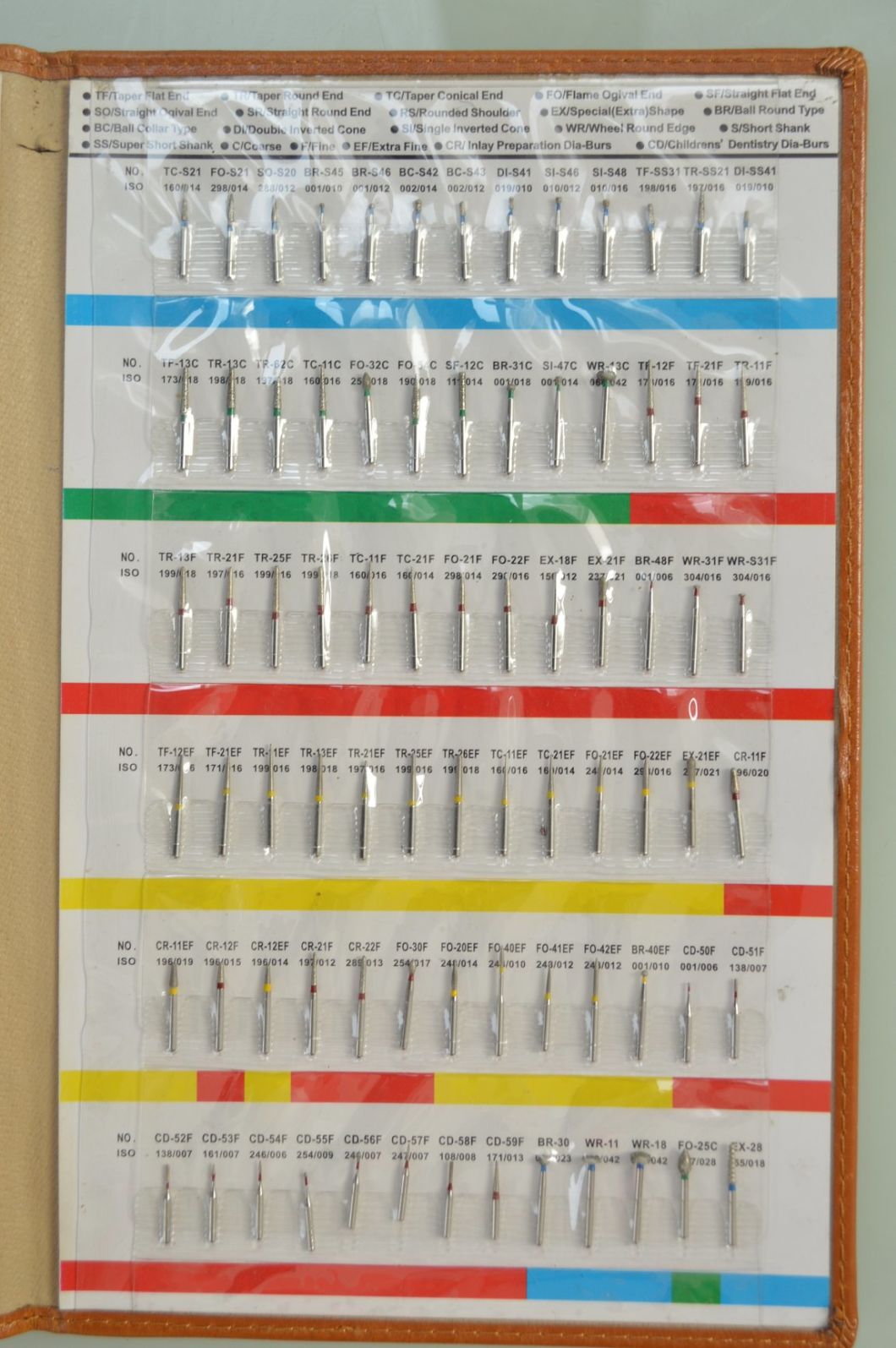 DI-41/42 high quality diamond burs for dental doctor