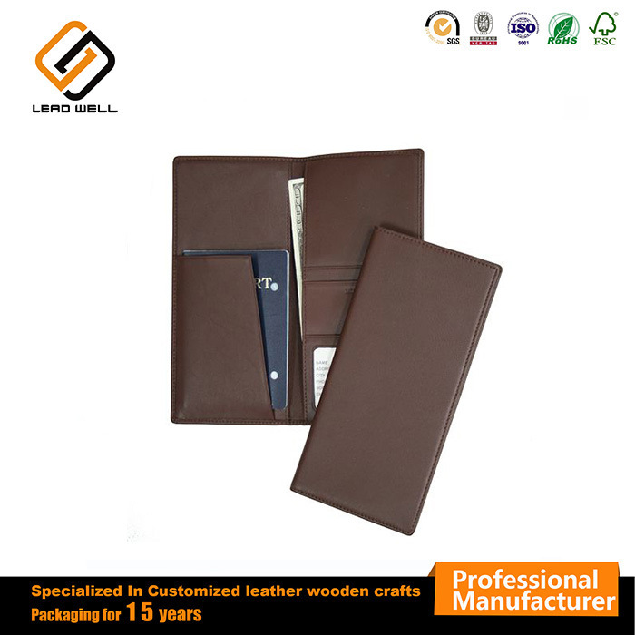 Airline Ticket and Passport Holder Leather Promotional Gift
