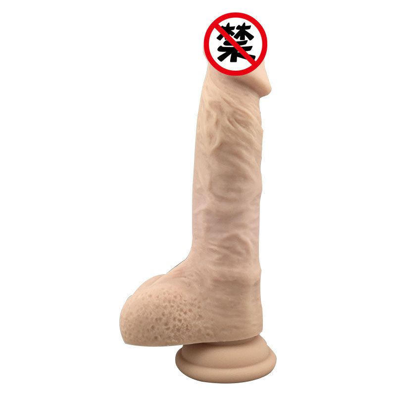 Realistic Dildo Flesh Color Big Dildo with Suction Cup Sex Toys for Women Flexible Vagina Stimulate Lesbian Flirting