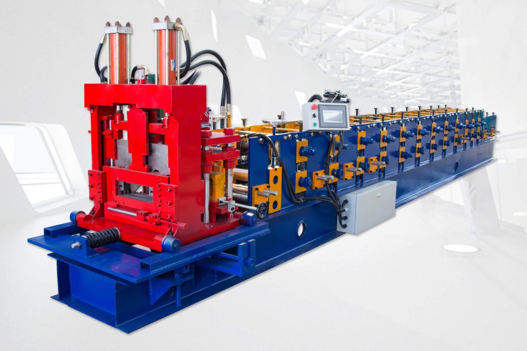 Galvanized Steel C/U Profile Cold Roll Forming Machine