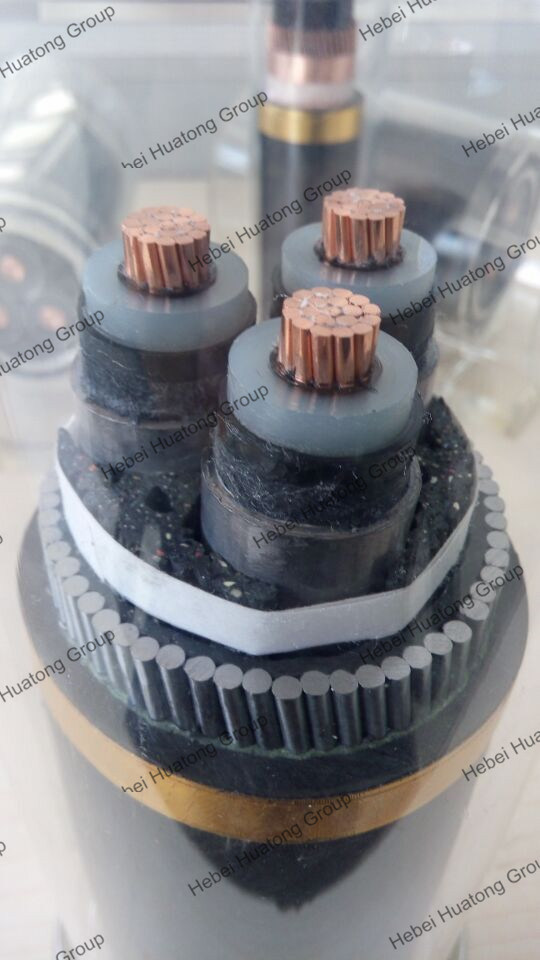 Single Core XLPE Insualted Copper Wire Armour 11kv Aluminum Power Cable