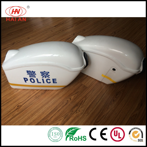 Plastic Tail Box Accessories for Motorcycle Rear Part Police Motorcycle Top Case Tail Box Rear Box Side Box
