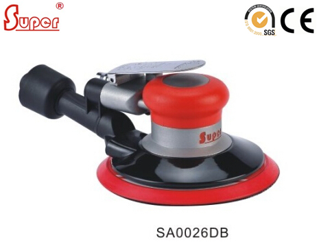 Self Generated Vacuum 6`` Pneumatic Sander with 2.5mm Orbit