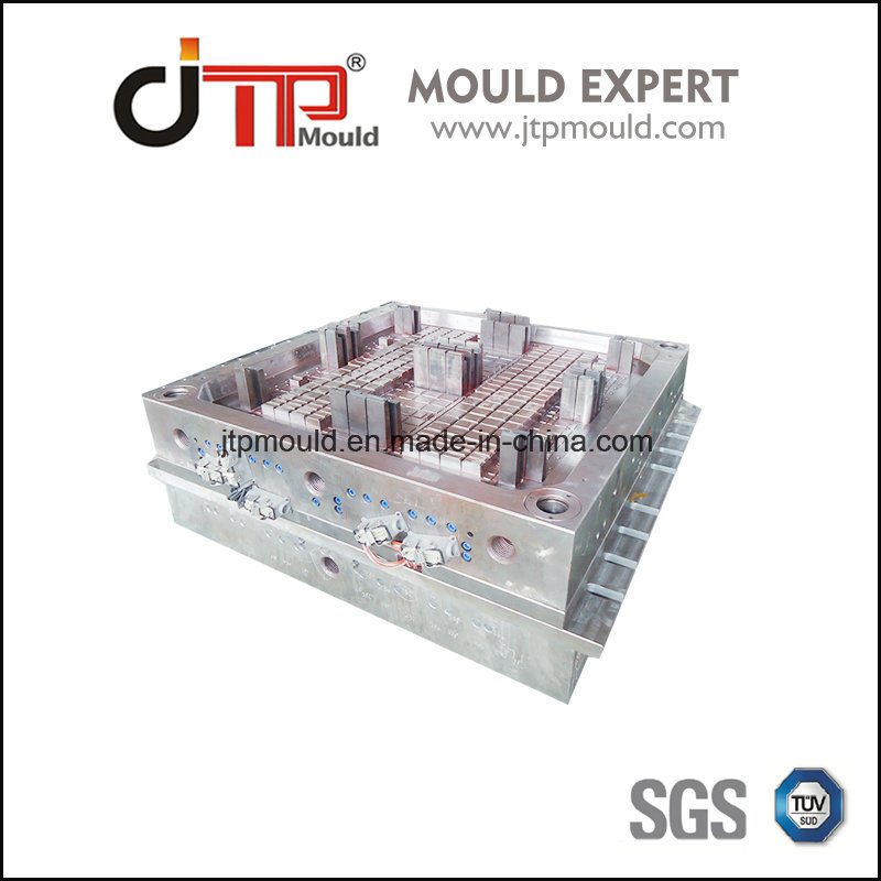 3 Runners Flat Stackableof Plastic Pallet Mould