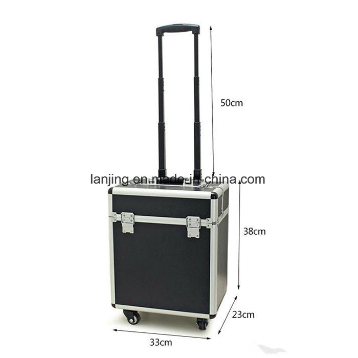 Bw1-168 ABS/PC Luggage Set Cosmetics Makeup Trolley Luggage Bag Case