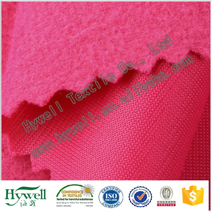 Brushed Tricot Jacket Shool Uniform Fabric Polyester Fabric for Sportswear