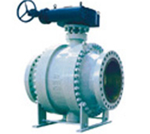 API Cast Steel Split Body, Full Bore, Trunnion Mounted Bal Ball Valve