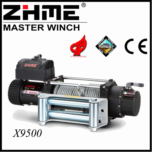 9500lbs 12V Electric Power Recovery Winch