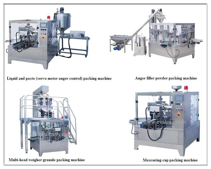 Automatic Granule, Grain, Rice, Beans, Coffee, Nuts Filler Weighing Filling Packing Machine