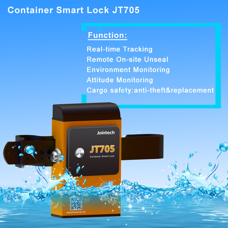 Electronic Container Tracking Seal with Alloy Case for Mobile Asset Security