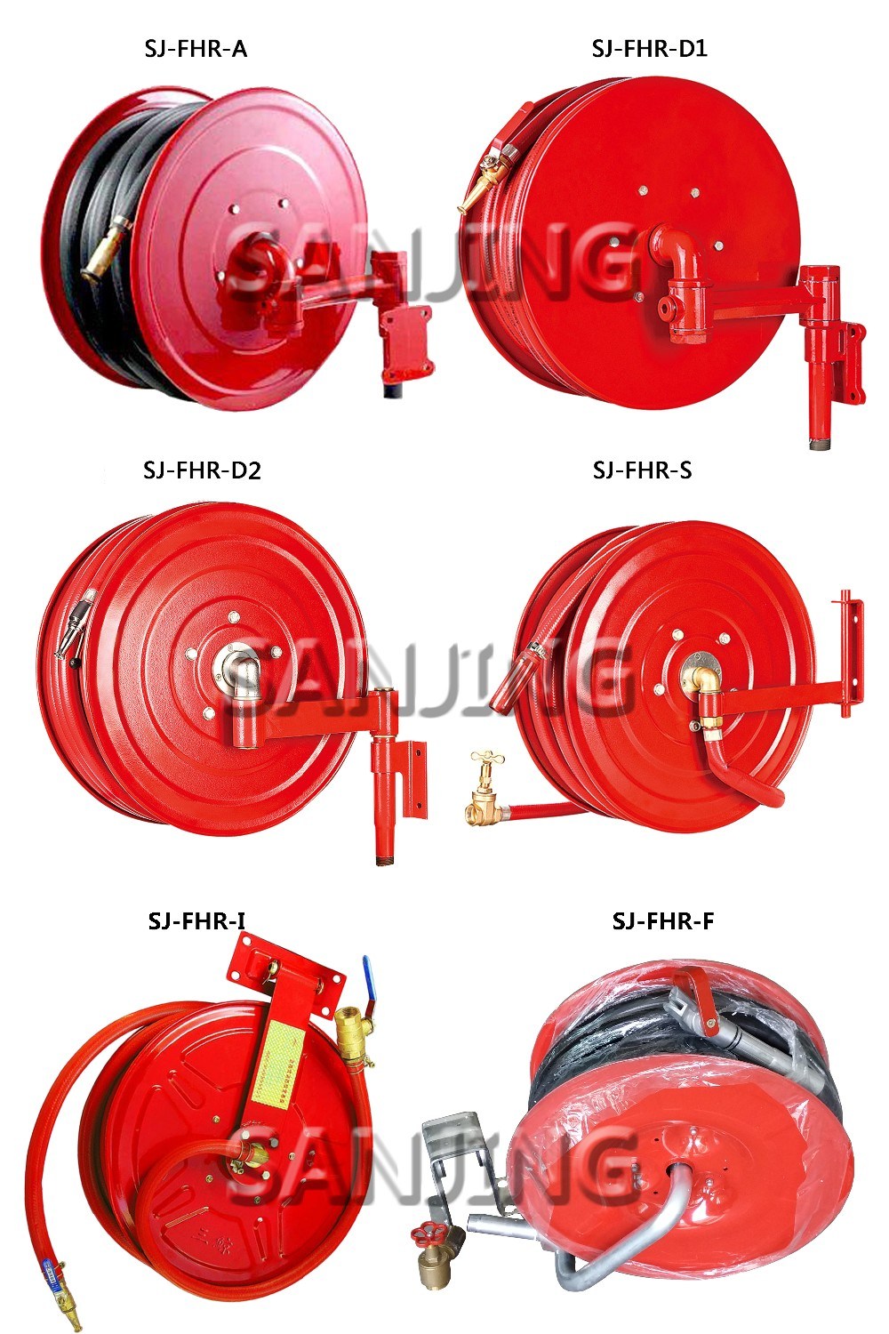 Fire Water Hose Reel for Firefighting System Specification