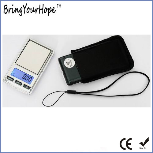 200g Mini Jewelry Balance Scale with Weighing 0.01g Accurately (XH-WS-006)