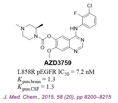 99% Purity Azd3759 Powder for Cancer Treatment 1626387-80-1