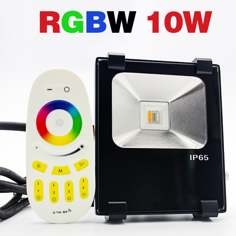 2018 Newest RGB 10W LED Flood Light, 5 Years Warranty RGB LED COB Flood Light