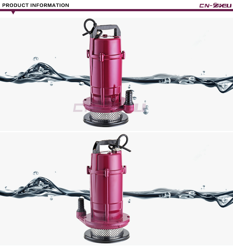 Best Price Qdx 550W Single Stage Submersible Water Pump with Stainless Steel Screw