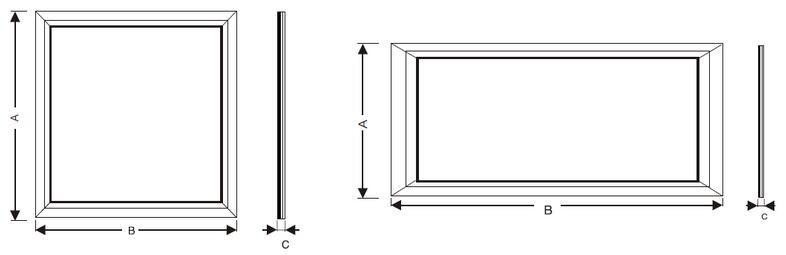 Ce TUV UL Dlc 600*600mm 36W-40W 80-130lm/W Square LED Panel Light