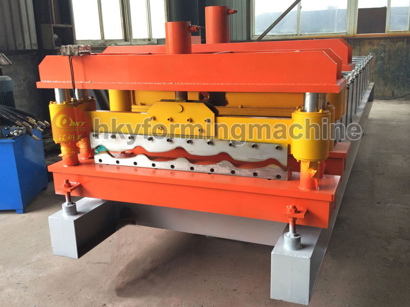 2016 Metal Glazed Tile Steel Coils Roll Forming Machine