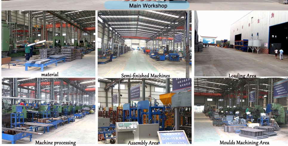 Egg-Layer Block Machine Qt 40-3A Egg Laying Brick Making Machine Bricks Maker Machine